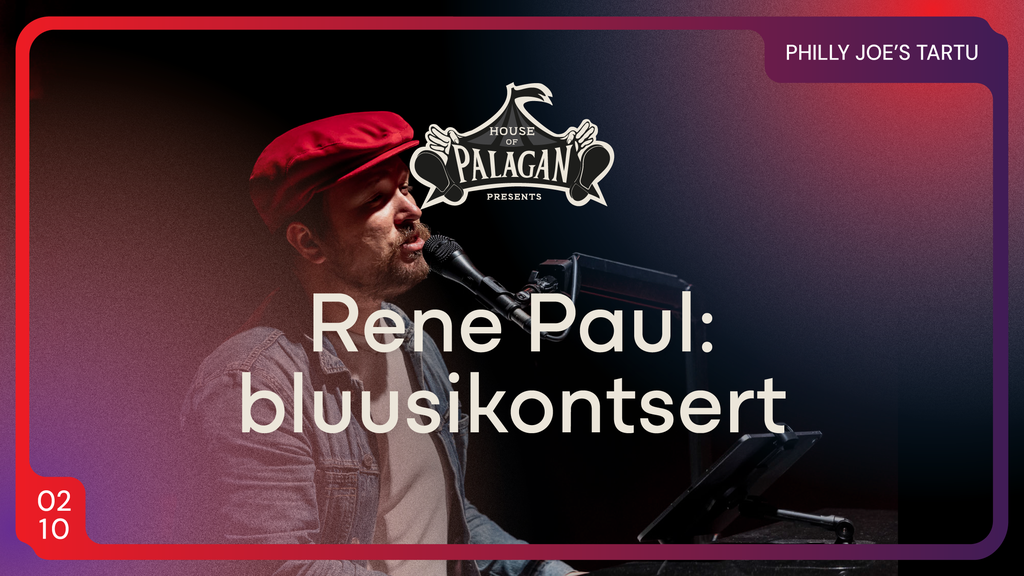 Rene bluusikontsert Tartu