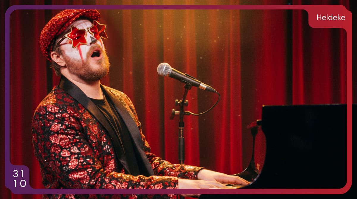 Skelton John plays Elton John: A Halloween Special